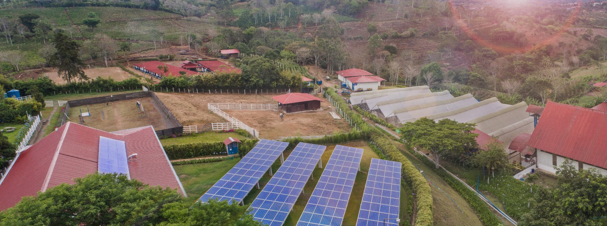 Solar panels and energy storage in Costa Rica